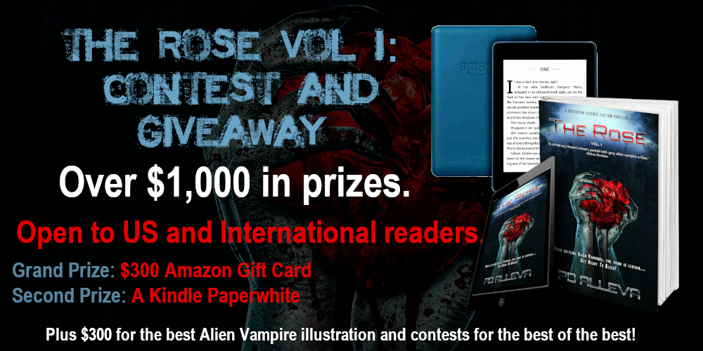 PD Alleva's The Rose Vol 1 Contest And Giveaway